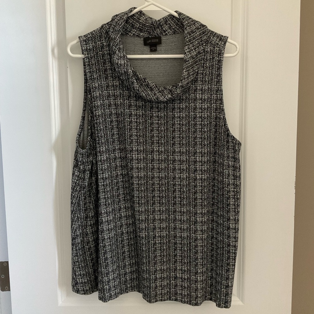 J.Jill Wearever Cowl neck sleeveless top